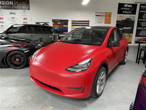 2021 Model Y Long Range AWD Red Multi Coat F582X Sell Your