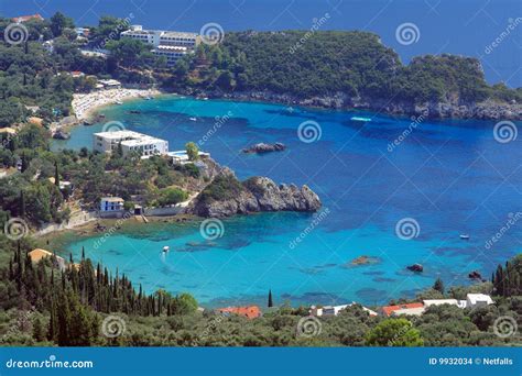 Paleokastritsa stock photo. Image of beautiful, greece - 9932034