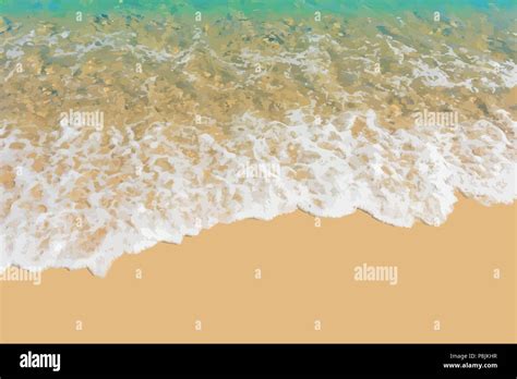 Sunshine Calm Water Surf Stock Vector Images Alamy