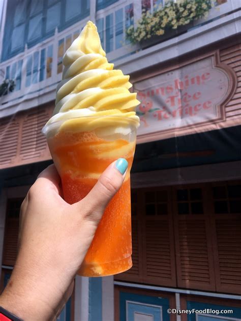 News Citrus Swirl Orange Float At Sunshine Tree Terrace In Disney World