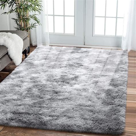 Leesentec Area Rugs Soft Living Room Carpets Anti Slip Fluffy Bedroom