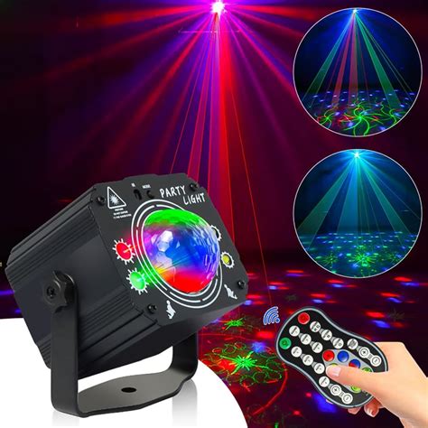 Uraqt Luci Discoteca Modalit Rgb Led Da Discoteca Con Telecomando