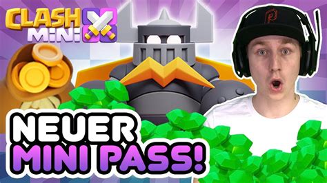 😍😱so Ein Geiler Skin Neuer Pass Komplett Durchgepayed ⚔️👑⚔️clash Mini Youtube