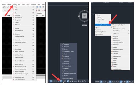 Comparing Qcad And Autocad Snap Functions • Blender 3d Architect