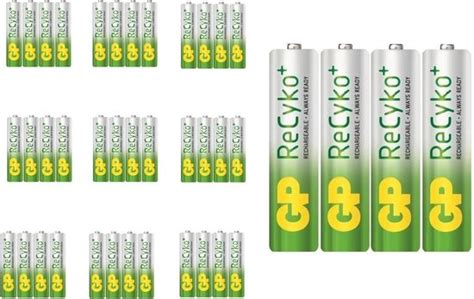 Stuks Gp Recyko Aaa Mah Oplaadbare Batterij Bulk Bol