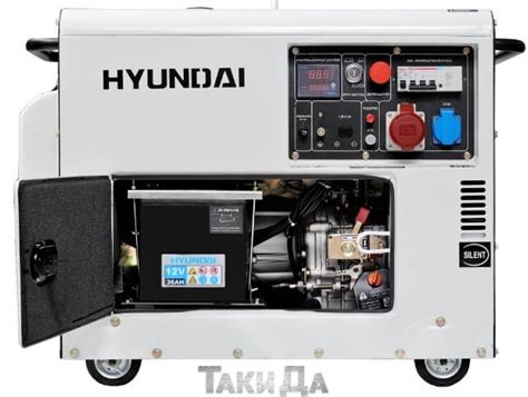 Дизельный генератор Hyundai DHY 8000SE-3 ᐈ купить Киев | Днепр ...
