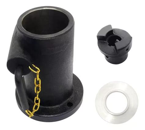 Kit Flange Acoplamento Mangote Vibrador Motor Gasolina T