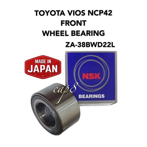 TOYOTA VIOS NCP42 1ST MODEL FRONT WHEEL BEARING NSK JAPAN Shopee