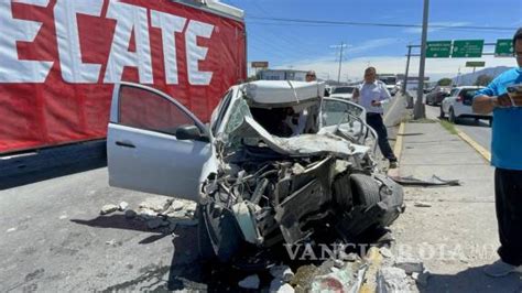 Muere Tras Quedar Prensado Al Oriente De Saltillo Conductor No Se