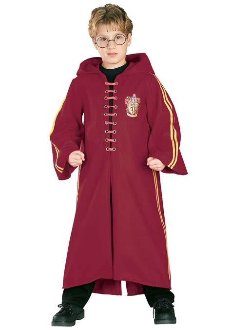 Deluxe Harry Potter Quidditch Costume - Authentic Gryffindor Quidditch ...