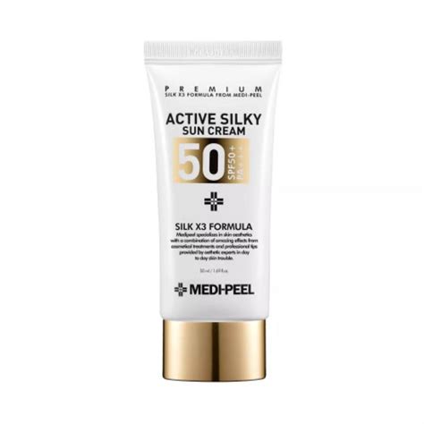 MEDI PEEL Active Silky Sun Cream SPF50 PA 50ml Lazada Co Th