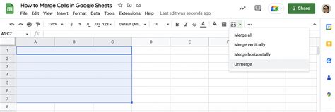 How To Merge Cells In Google Sheets Complete Guide Layer Blog