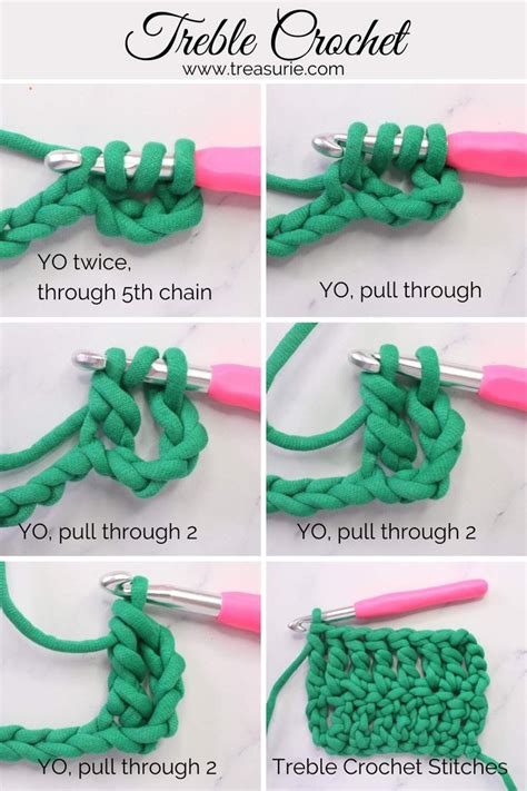 Treble Crochet Tr Easiest Way For Beginners Crochet Crochet