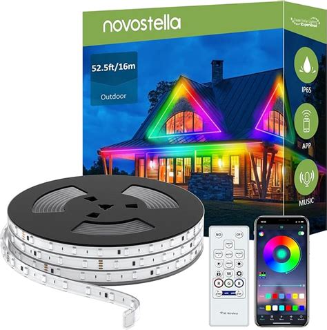 Novostella M Ruban Led Ext Rieur Arc En Ciel App Contr Le Ip