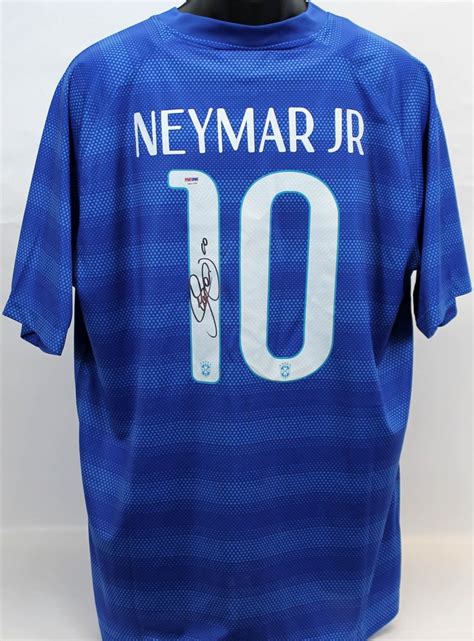 Neymar Jr Signed Brazil Jersey (PSA LOA) | Pristine Auction