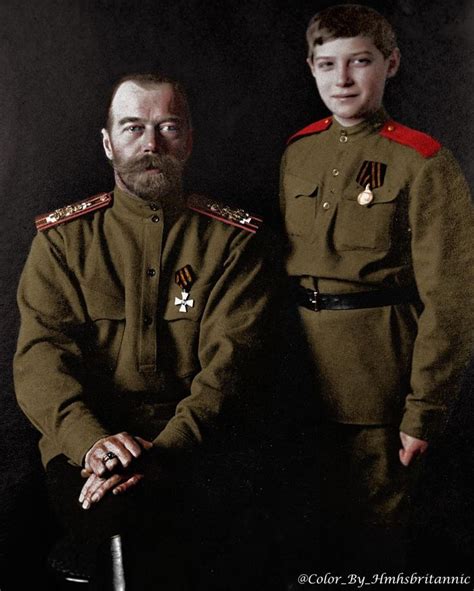 History In Color On Instagram Tsar Nicholas II Of The Russian Empire