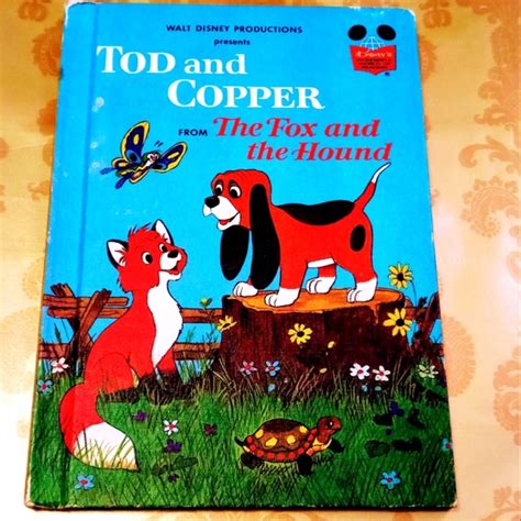 Other Tod And Copper Beautiful Vintage Childrens Picture Book Fox And