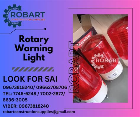 Rotary Warning Light Commercial Industrial Construction Tools