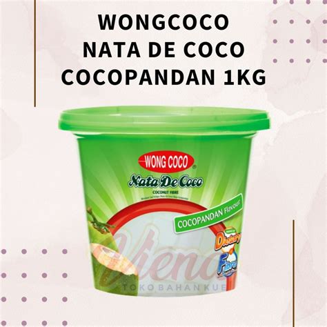 Jual Wong Coco Nata De Coco Cocopandan 1kg Ember Shopee Indonesia