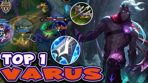 Wild Rift Varus Top 1 Varus Gameplay Ex Challenger Ranked Season