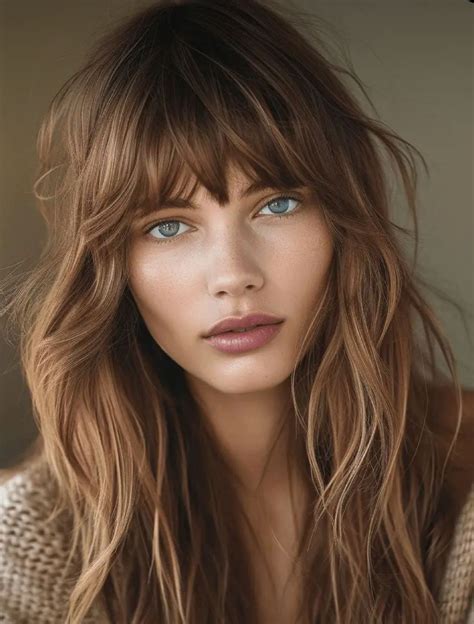 Cute Effortless Long Hair With Bangs Artofit