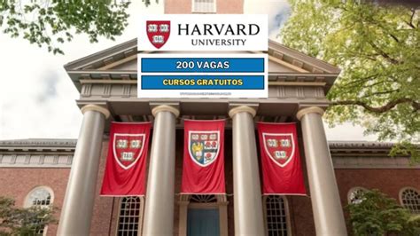 Harvard É Particular - Universidade de Harvard abre mais de 200 vagas em Cursos Gratuitos em ...