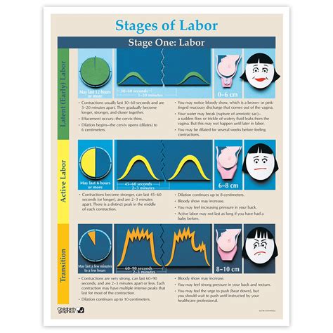 Phases And Stages Of Labor Chart