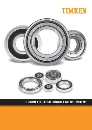 Calaméo Cuscinetti Radiali Rigidi A Sfere Timken 2017