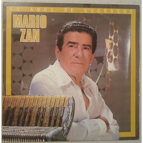 Lp Mario Zan 1985 40 Anos De Sucessos Disco De Vinil Shopee Brasil