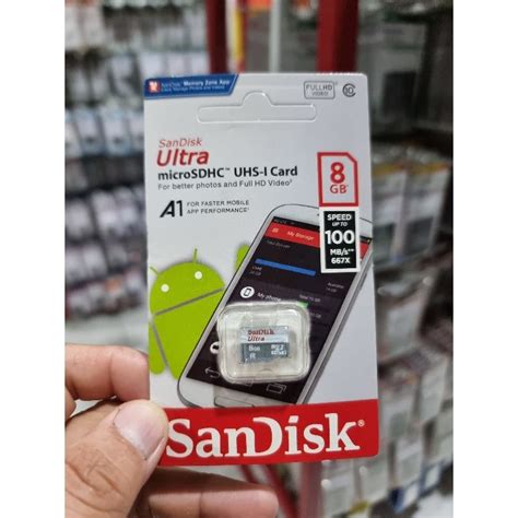 Jual Sandisk Ultra Mps Microsd Uhs I Card Class Micro Sd Gb