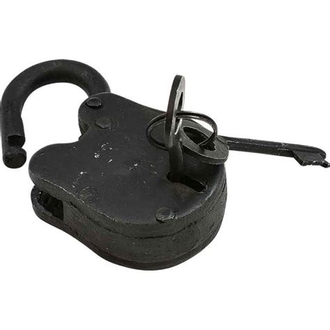 Miniature Prison Padlock Ah Rpt8051 6 Medieval Collectibles