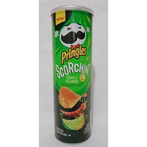 Pringles Usa Scorchin Chili And Lime Potato Crisps 55oz158g Shopee