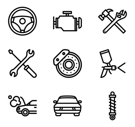 Auto Parts Icon Free Icons Library