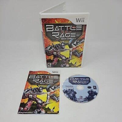 Battle Rage Mech Conflict Wii Game Complete With Manual Tested E 10 EBay