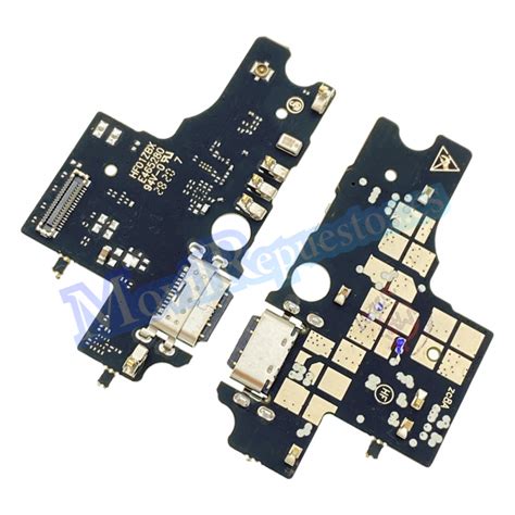 Placa De Conector De Carga USB Tipo C Con Micrófono para ZTE Blade A51