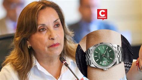 Revelan Que Dina Boluarte Usa Costoso Reloj Rolex De Mil D Lares