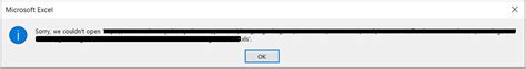 N O Foi Poss Vel Abrir O Erro Do Microsoft Excel Ao Tentar Abrir O