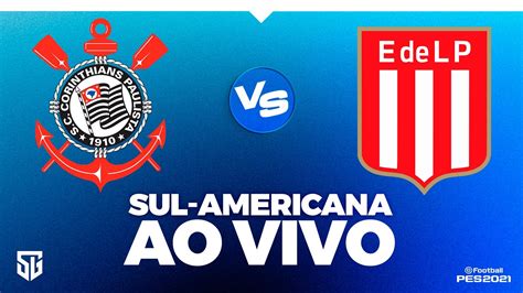 Corinthians X Estudiantes Ao Vivo Imagem Sul Americana Pes