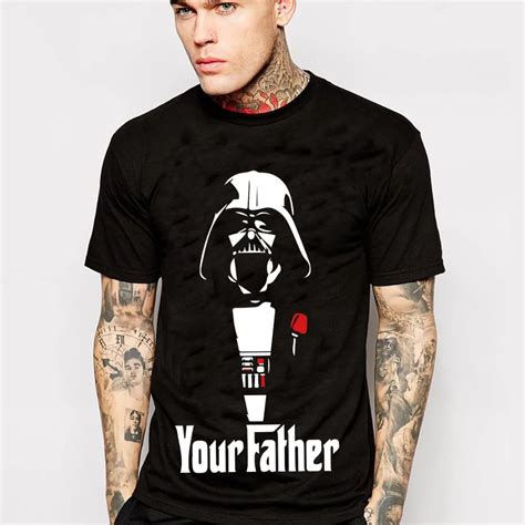 Star Wars Darth Vader T Shirts Men Cotton O Neck Emoji Man T Shirt