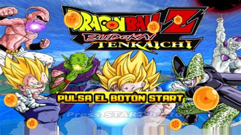 DRAGON BALL Z TENKAICHI TAG TEAM LATINO PPSSPP ISO DBZ TTT JLGAMES Z