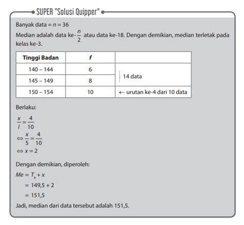 Mean Median Dan Modus Quipper Blog