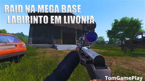 DAYZ UM RAID INSANO NA MEGA BASE LABIRINTO SOBOTKA EM LIVONIA DAYZ FEAT