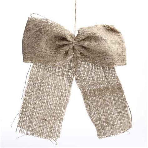 Rustic Natural Jute Ribbon Bow Ribbon And Trims Craft Supplies