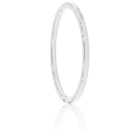 Bracelet Jonc Soft Squares En Acier 35000454 Calvin Klein Ocarat