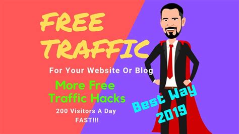 How To Drive Free Traffic To Your Website Youtube