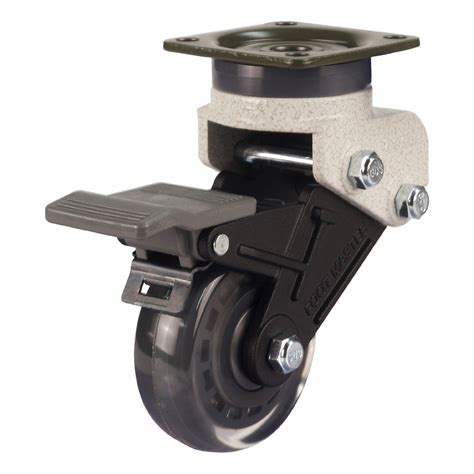 Foot Master Mm Wheel Dia Lb Plate Caster U Gds Bsf