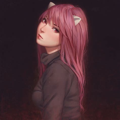 Wallpaper Elfen Lied Anime Girls Monster Girl Small Boobs 2d