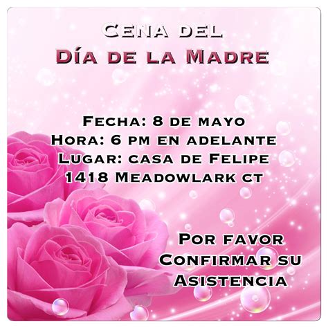 Arriba 98 Foto Imagenes Para Invitacion Del Dia De Las Madres Lleno