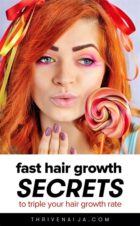 12 Fast Hair Growth Secrets To Triple Your Hair Growth Rate Thrivenaija Hair Growth Faster