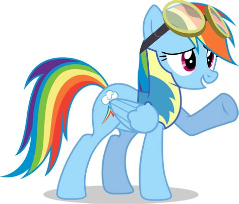 Wonderbolt Cadet Wing Pony Rainbow Dash By Tomfraggle On Deviantart